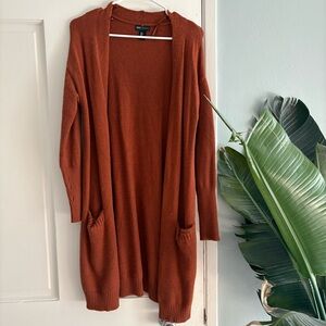Jones New York Rust Cardigan